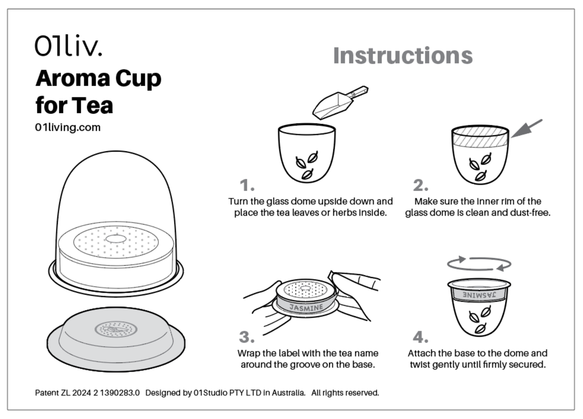 OH Tea Aroma Scent Cup für losen Tee | 120 ml