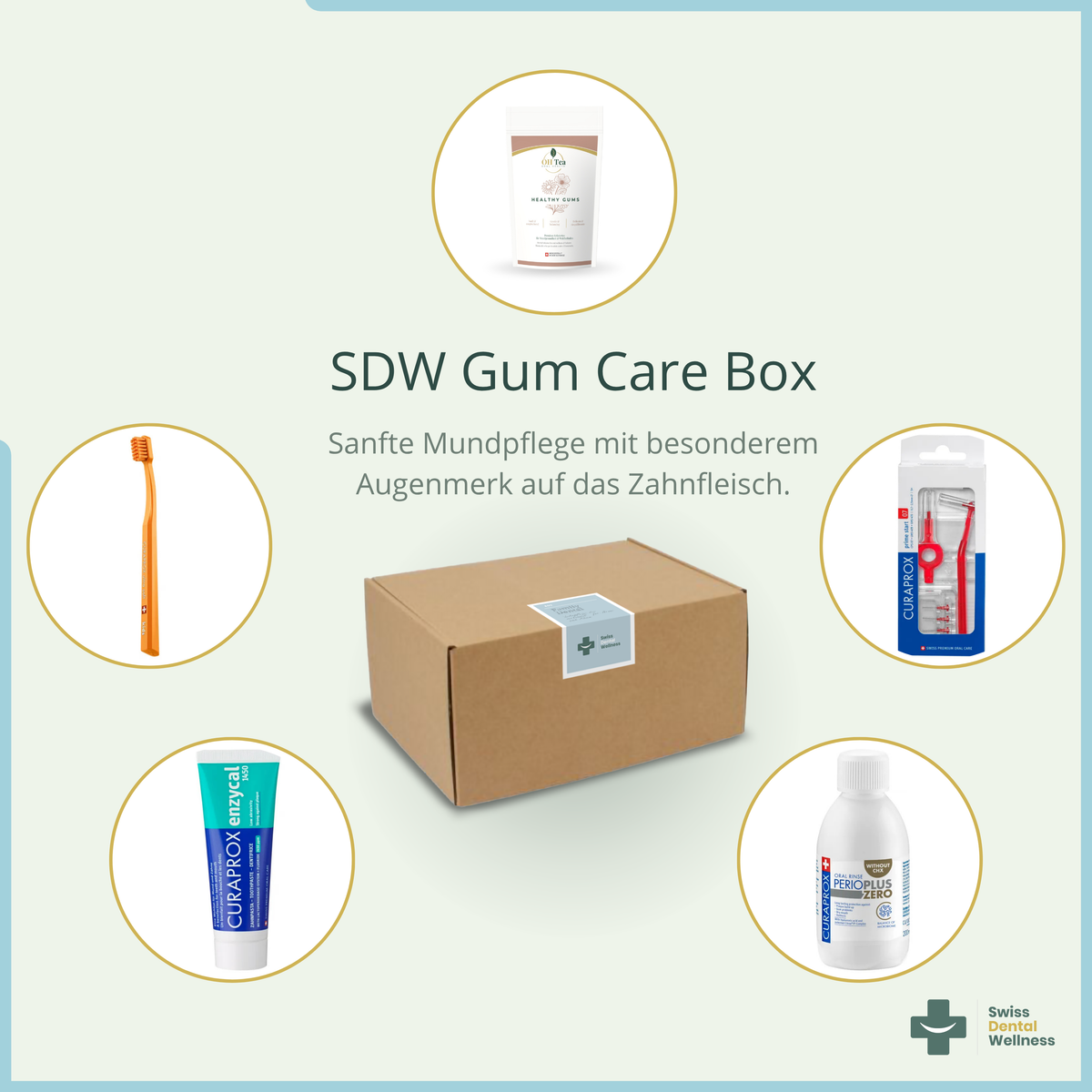 SDW Gum Care Box – Cura delicata delle gengive