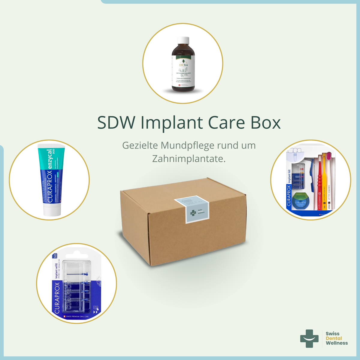 SDW Implant Care Box – Igiene orale per impianti dentali