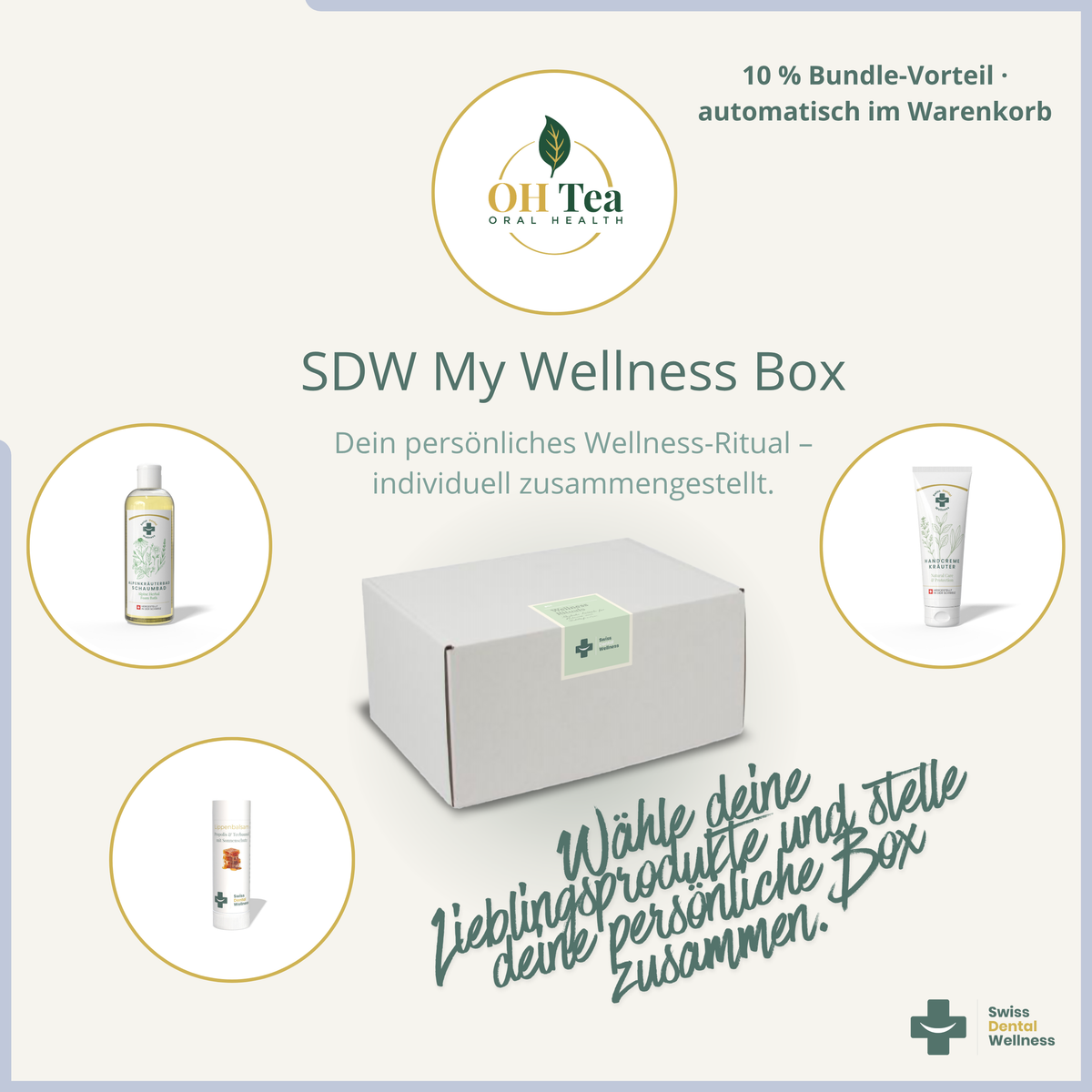 SDW My Wellness Box | Spare 10 % auf deine persönliche Wellness Box
