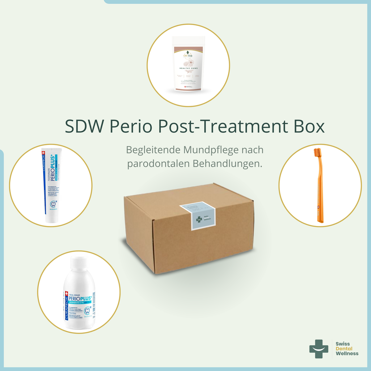 SDW Perio Post-Treatment Box – Igiene orale dopo il trattamento parodontale