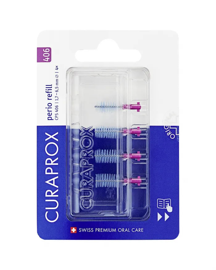 Curaprox CPS 406 Perio Refill 4x fucsia