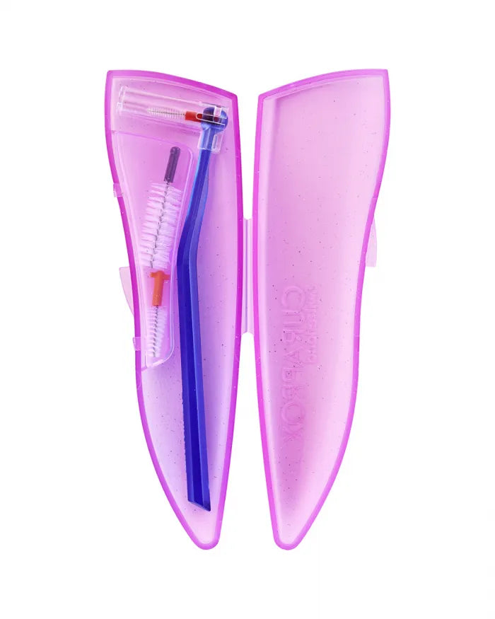 Curaprox CPS 460 Ortho Pocket Set – Interdentalbürsten-Set für Zahnspangen