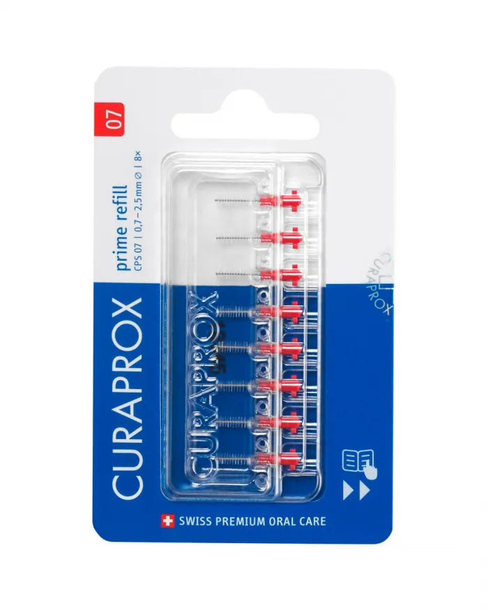 Curaprox CPS 07 Prime Refill 8x rot