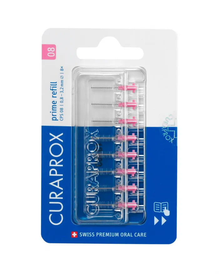 Curaprox CPS 08 Prime Refill 8x rosa