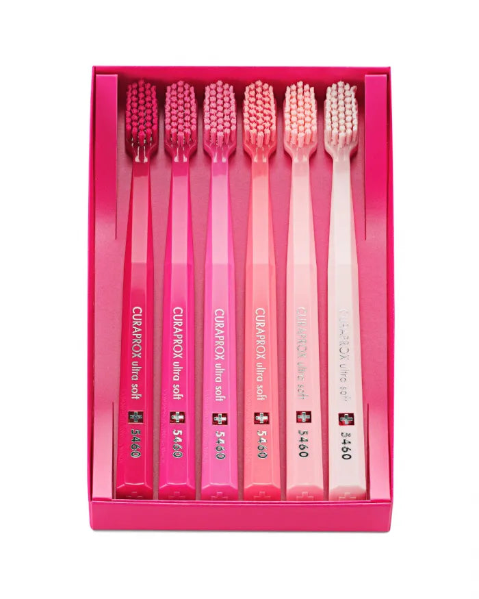 Curaprox Zahnbürste CS 5460 Pink Limited Edition, 6 Stk.