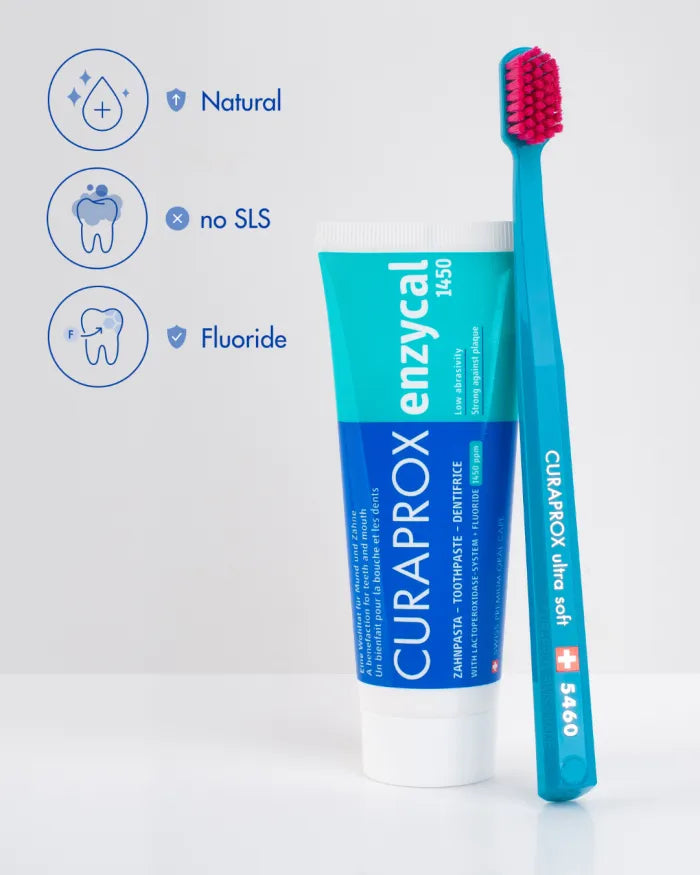Curaprox Enzycal 1450 Zahnpasta 75 ml