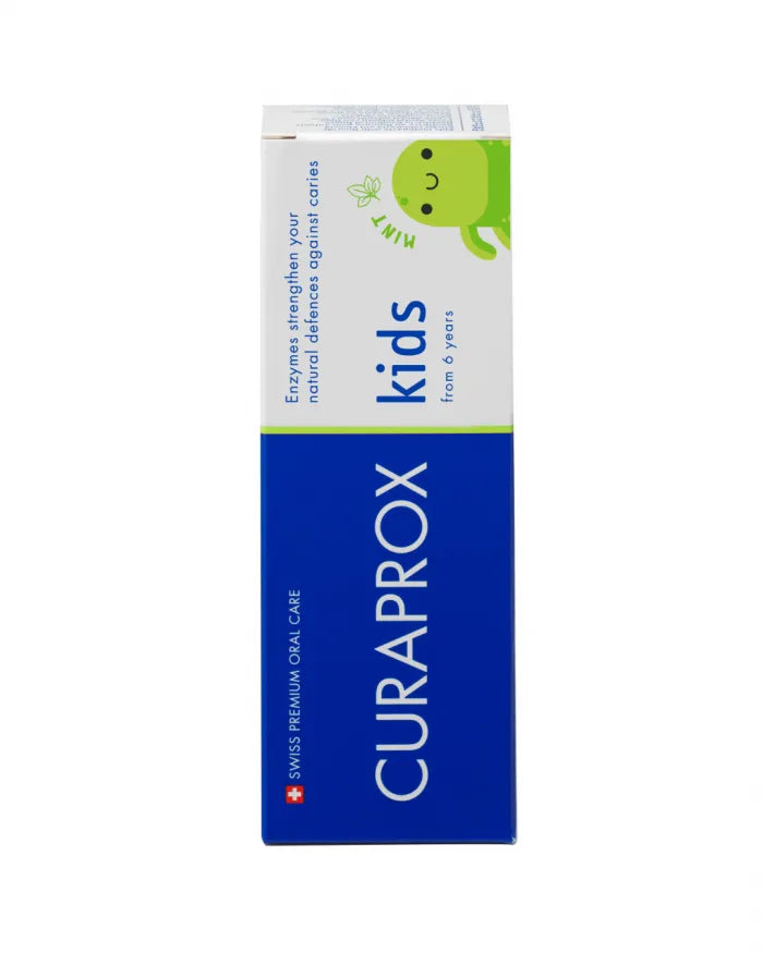 Curaprox Kids Zahnpasta – Minze 6+ (60 ml)