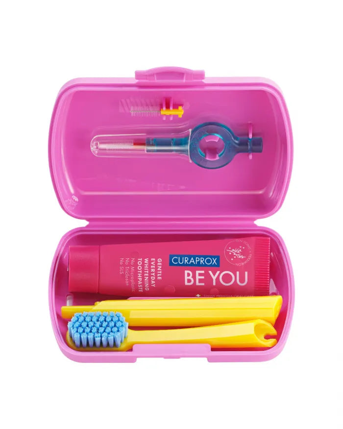 Curaprox Travel-Set rosa